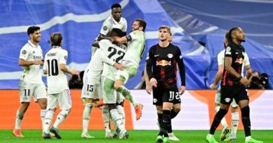 الريال يفوز على لايبزيج بأبطال أوروبا