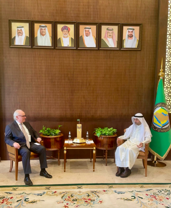 ليندركينج ونائف الحجرف يبحثان سبل تمديد الهدنة باليمن