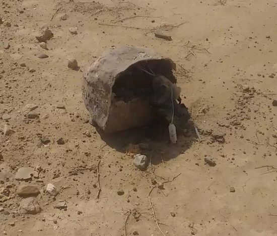 دفاع شبوة تعثر على عبوة ناسفة بوادي النحر الحدودي