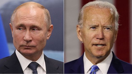 بايدن يحذر بوتين من استخدام أسلحة كيميائية