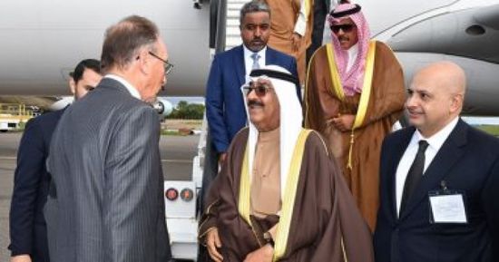 ولي عهد الكويت يقدم واجب العزاء في إليزابيث