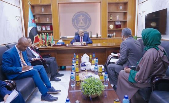 لقاء الرئيس الزُبيدي ومديرة "فريدريش إيبرت".. من أجل السلام والتنمية