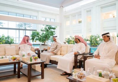 رئيس الإمارات يستقبل نائب وزير الدفاع السعودي