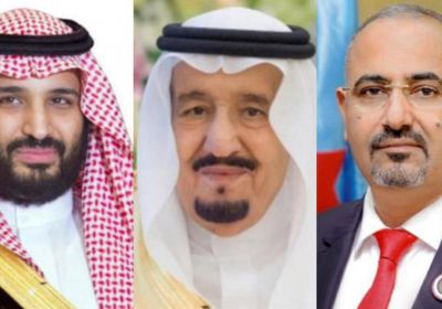الرئيس الزُبيدي يهنئ القيادة السعودية باليوم الوطني للمملكة