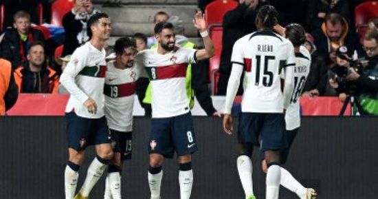 البرتغال يحقق فوزاً كاسحاً على التشيك