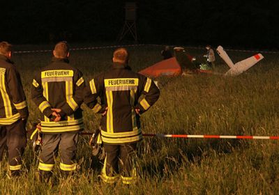 مصرع شخصين في تحطم طائرتين بألمانيا