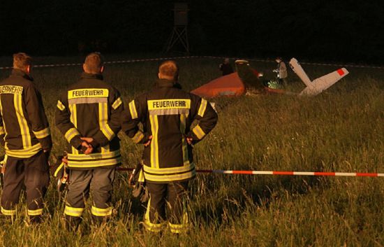 مصرع شخصين في تحطم طائرتين بألمانيا