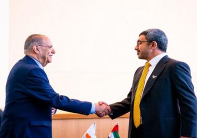 بحث تعزيز التعاون المشترك بين الإمارات وقبرص