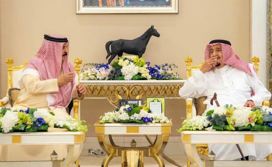 ملك البحرين يزور السعودية