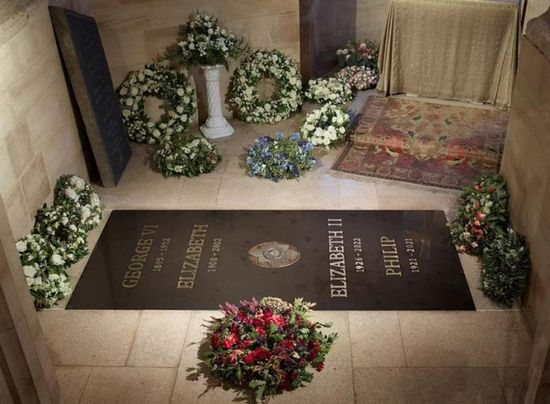 نشر صورة خاصة للمثوى الأخير للملكة إليزابيث