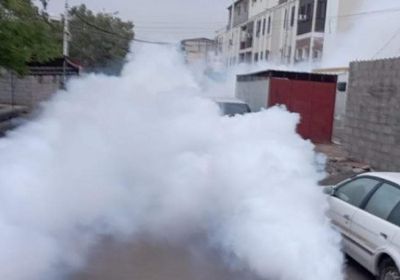 حملة رش ضبابي في الشيخ عثمان