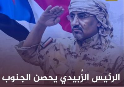 الرئيس الزُبيدي يحصن الجنوب مجتمعيًا وسياسيًا وعسكريًا  (فيديوجراف)