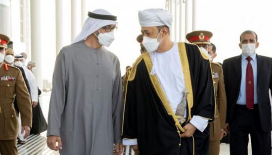 رئيس دولة الإمارات يصل إلى سلطنة عمان