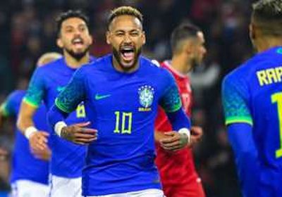 البرازيل تكتسح تونس وديًا بخماسية