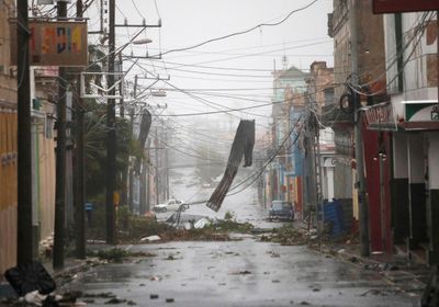 الإعصار إيان يقطع الكهرباء عن كوبا