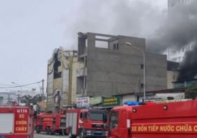 حريق هائل في مطعم بالصين