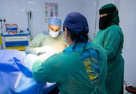 إنجاز فعاليات المخيم الطبي للعظام في مستشفى سيئون