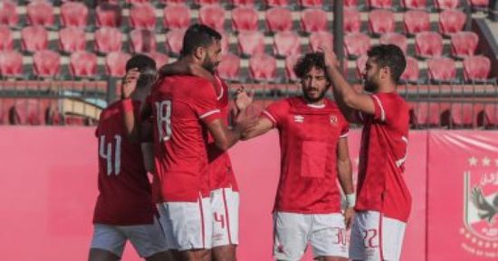 الأهلي يواصل تدريباته على ملعب التتش