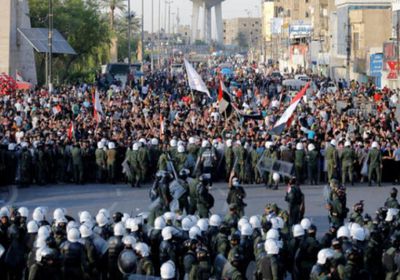 تظاهرات جديدة وسط العاصمة العراقية بغداد