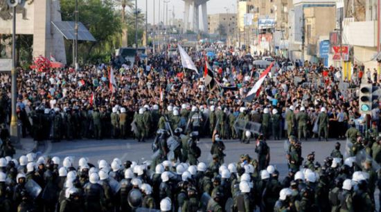 تظاهرات جديدة وسط العاصمة العراقية بغداد