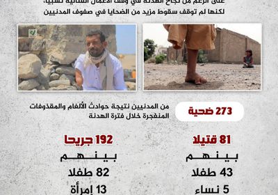 هدنة هشة.. الضحايا في ارتفاع (إنفوجراف)