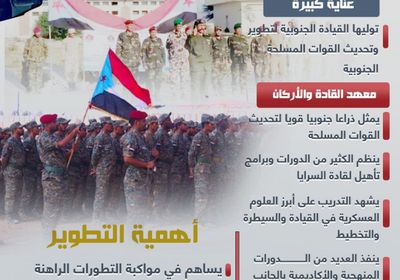 تطوير القوات المسلحة.. الجنوب يواكب التحديات ويتصدى للتهديدات (إنفوجراف)