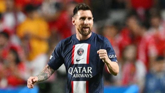 ميسي يسجل رقمًا قياسيًا جديدًا أمام بنفيكا