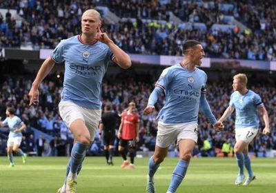 السيتي يتقدم على ساوثهامبتون بهدفين في الشوط الأول