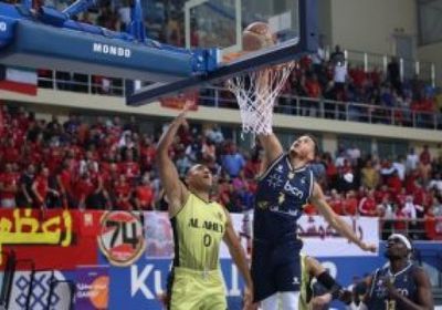سلة الأهلي تفوز على الرياضي اللبناني بالبطولة العربية