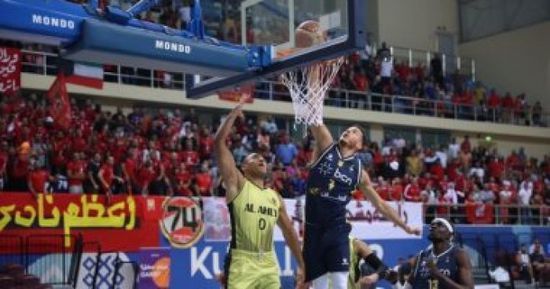 سلة الأهلي تفوز على الرياضي اللبناني بالبطولة العربية