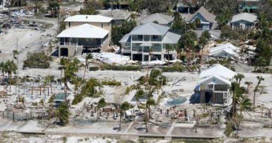 الكشف عن حصيلة الخسائر البشرية لإعصار إيان