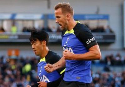 كين يقود توتنهام للفوز على برايتون