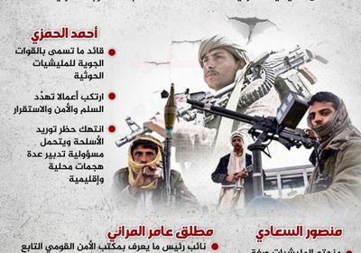 عقوبات دولية تطال 3 قيادات حوثية (إنفوجراف)