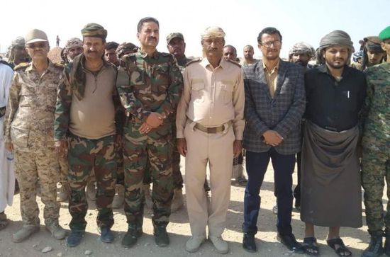 رئيس انتقالي شبوة يتفقد معسكر الشبيكة التدريبي