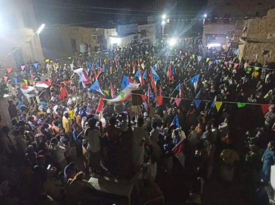 متظاهرو سيئون يطالبون بترحيل قوات العسكرية الأولى