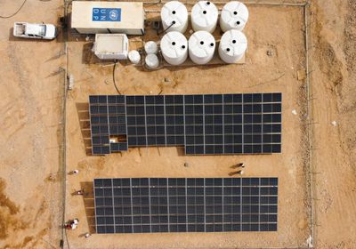 مشروع تحليه مياه في منطقة بور بسيئون