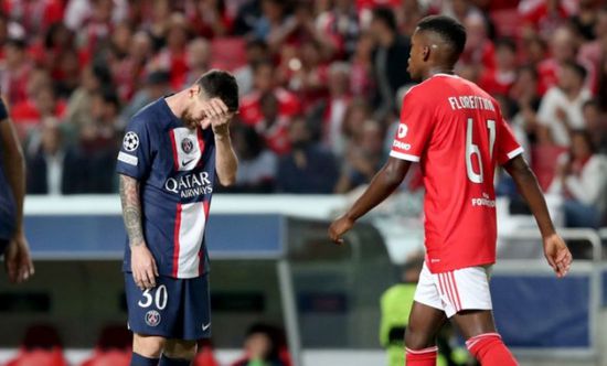 نتيجة مباراة باريس سان جيرمان وبنفيكا