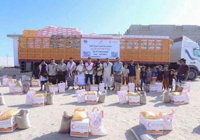 هلال الإمارات يوزع 85 طن مساعدات في ميفعة