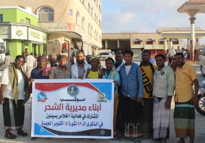 موكب جماهير الشحر يغادر إلى سيئون للمشاركة بمليونية الخلاص