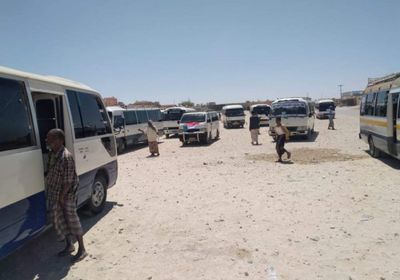 وفود جماهيرية من يبعث ودوعن والمكلا تصل إلى سيئون