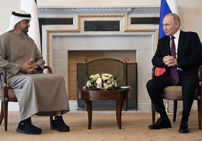 بوتين: الإمارات مستعدة للوساطة في الأزمة مع أوكرانيا