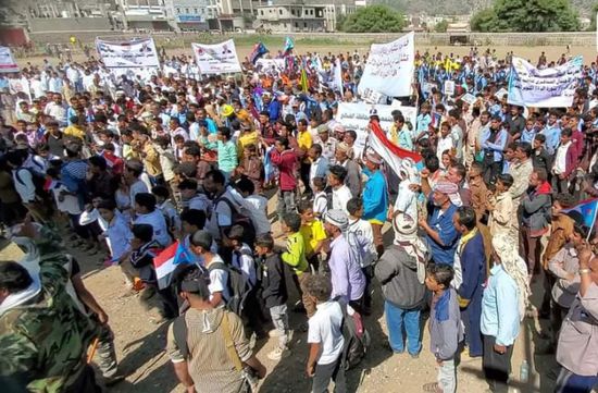 احتفال كرنفالي بذكرى ثورة 14 أكتوبر في الضالع