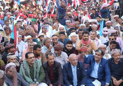 انتقالي حضرموت يثمن تلاحم أبناء المحافظة بمليونية الخلاص