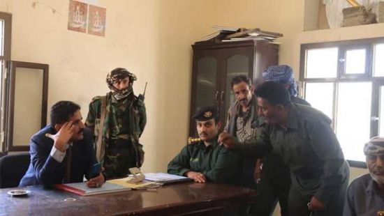 الجبواني يتفقد إدارة أمن بيحان والأحوال المدنية