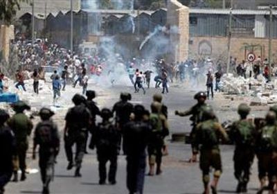 إصابات في اشتباكات بين فلسطينيين والاحتلال بالضفة