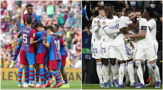 معلق مباراة القمة بين ريال مدريد وبرشلونة بالدوري الإسباني