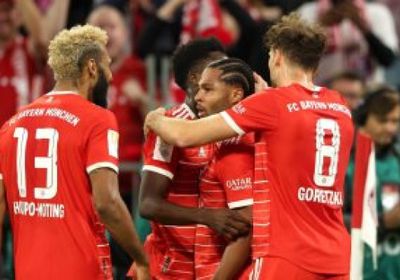 بايرن يسجل هدفين أمام فرايبورج بالشوط الأول