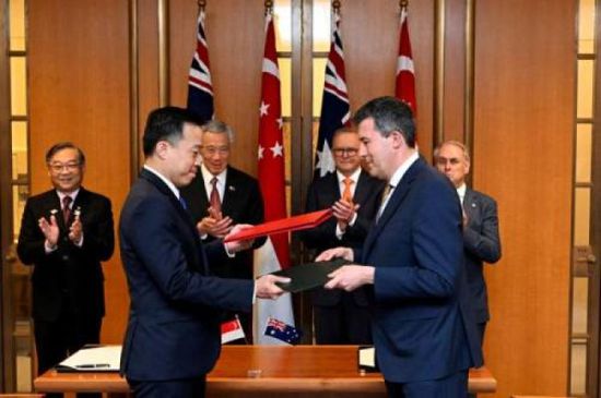 أستراليا وسنغافورة تتفقان على الانتقال للاقتصاد الأخضر