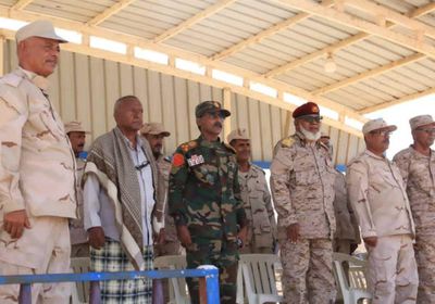 وفد عسكري يتفقد مواقع لواء بارشيد