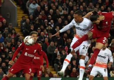 ليفربول ينتصر بهدف على وست هام ويواصل صحوته